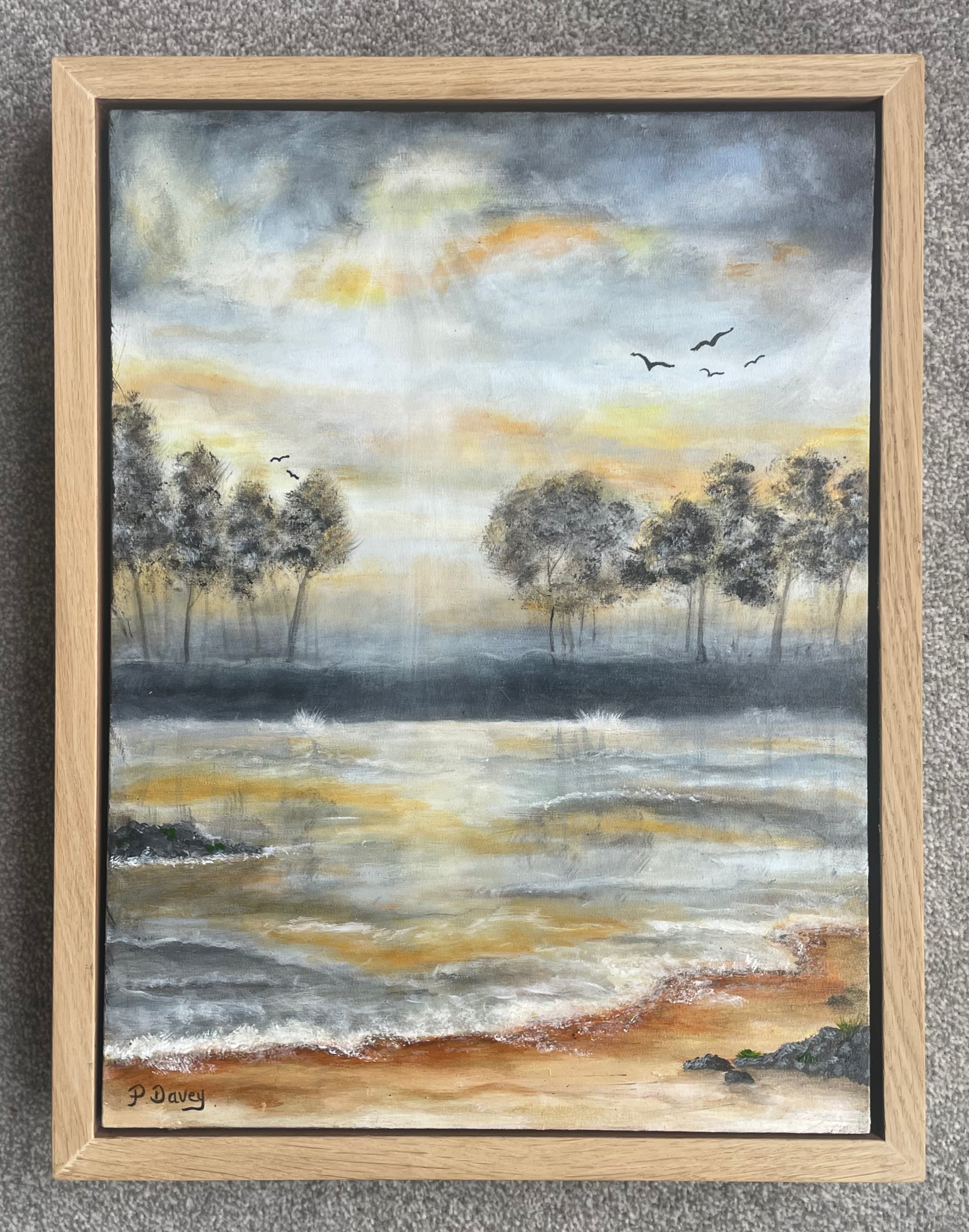 Gilded Mist - £110 (£200 for pair if bought with Metallic Dawn)