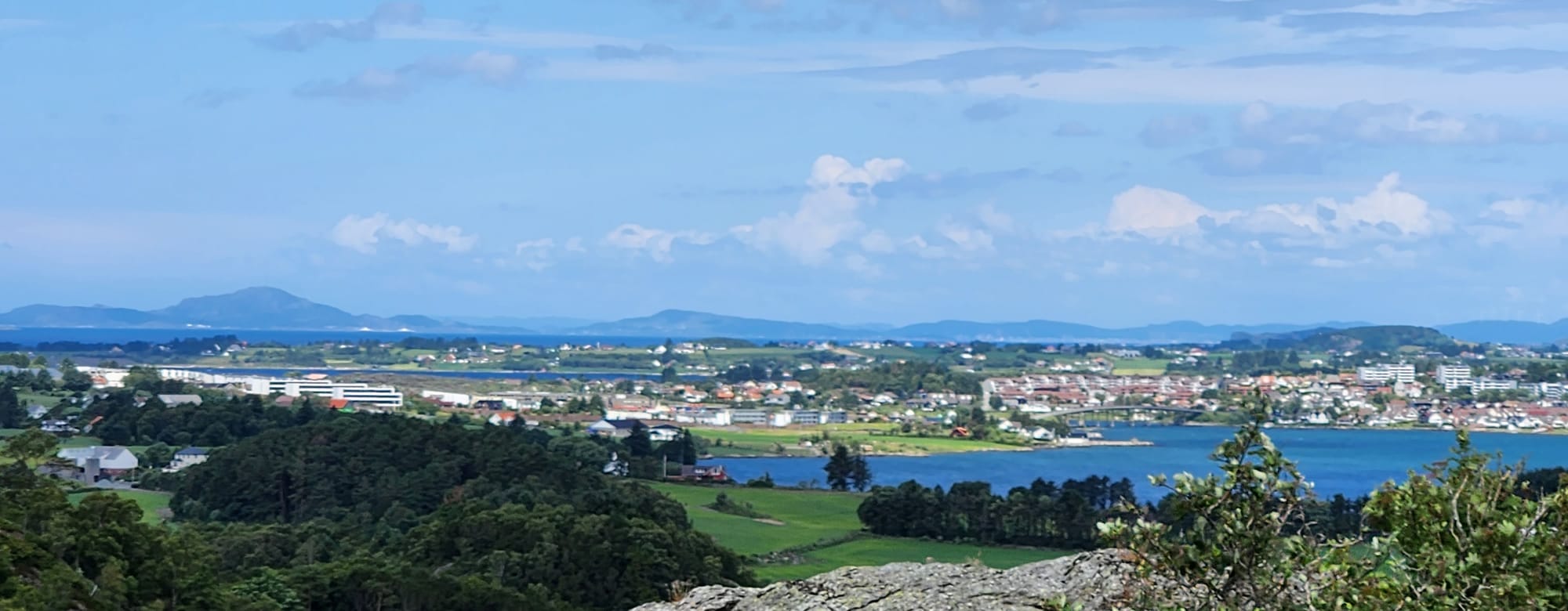 View to Hafrsfjord 2024