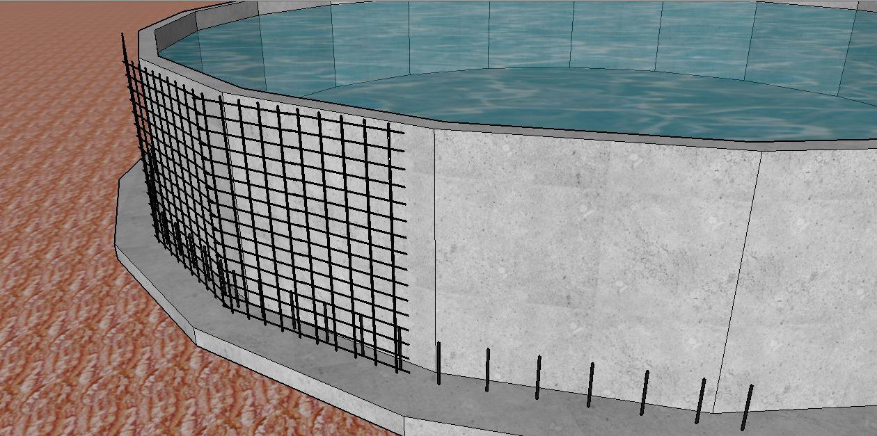 Tanque de hormigon elaborado