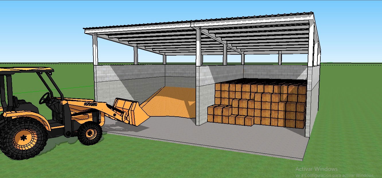 Patio de comida 2 celdas