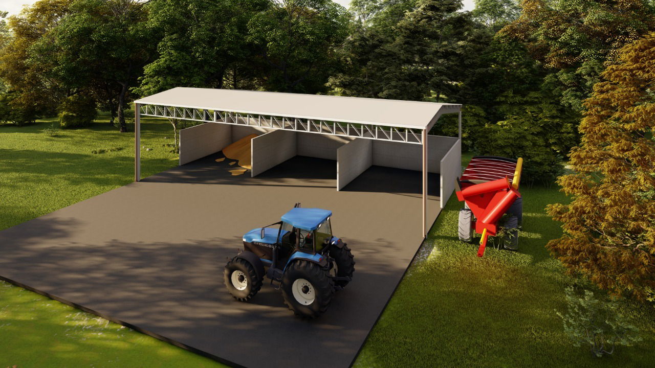 Patio de comida 3 celdas