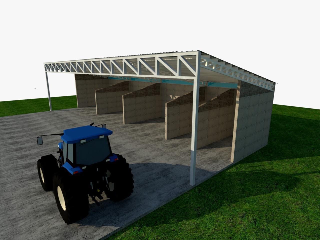 Patio de comidas 5 celdas