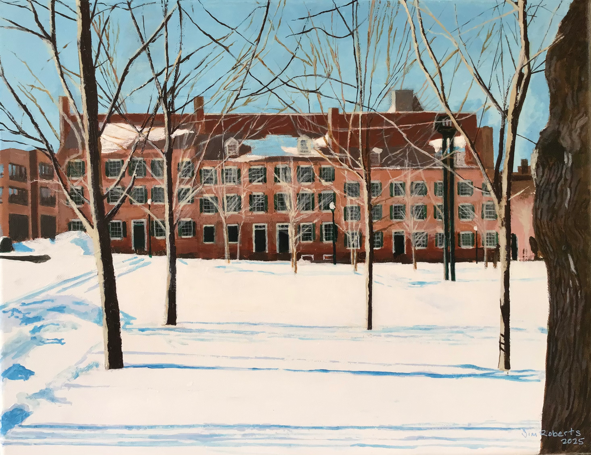 BOARDINGHOUSE PARK IN WINTER