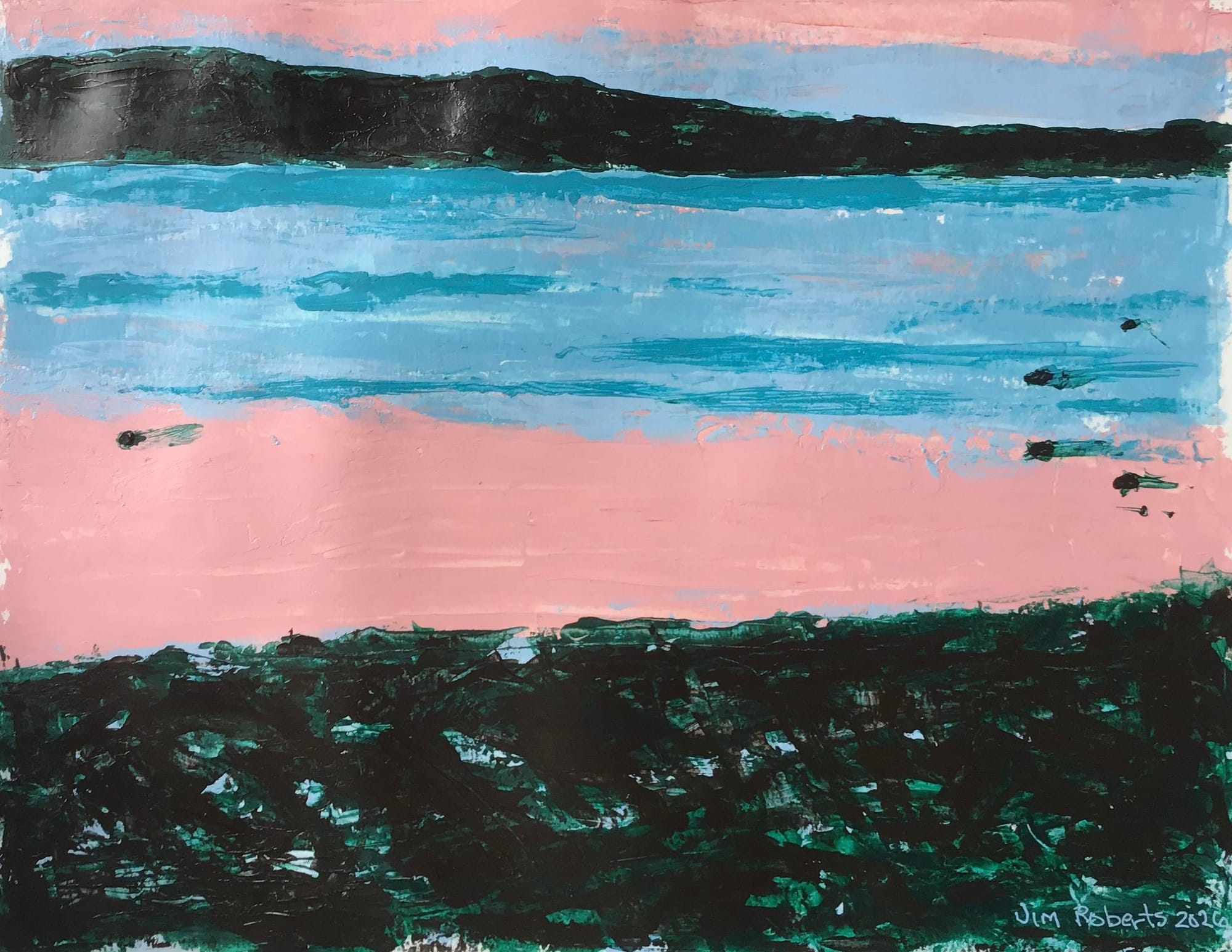 “SUNSET AT ALLEN COVE No.2”