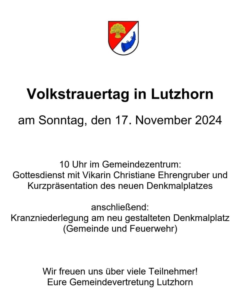 Volkstrauertag