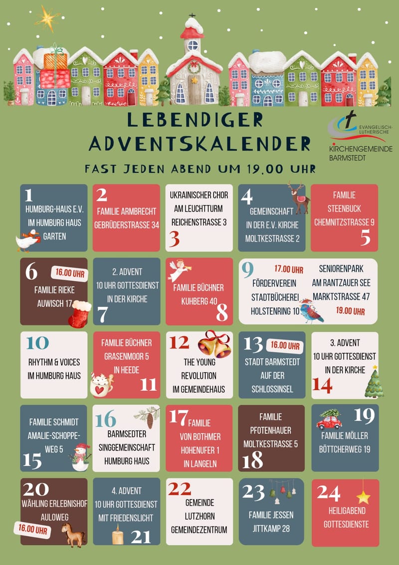 Lebendiger Adventskalender