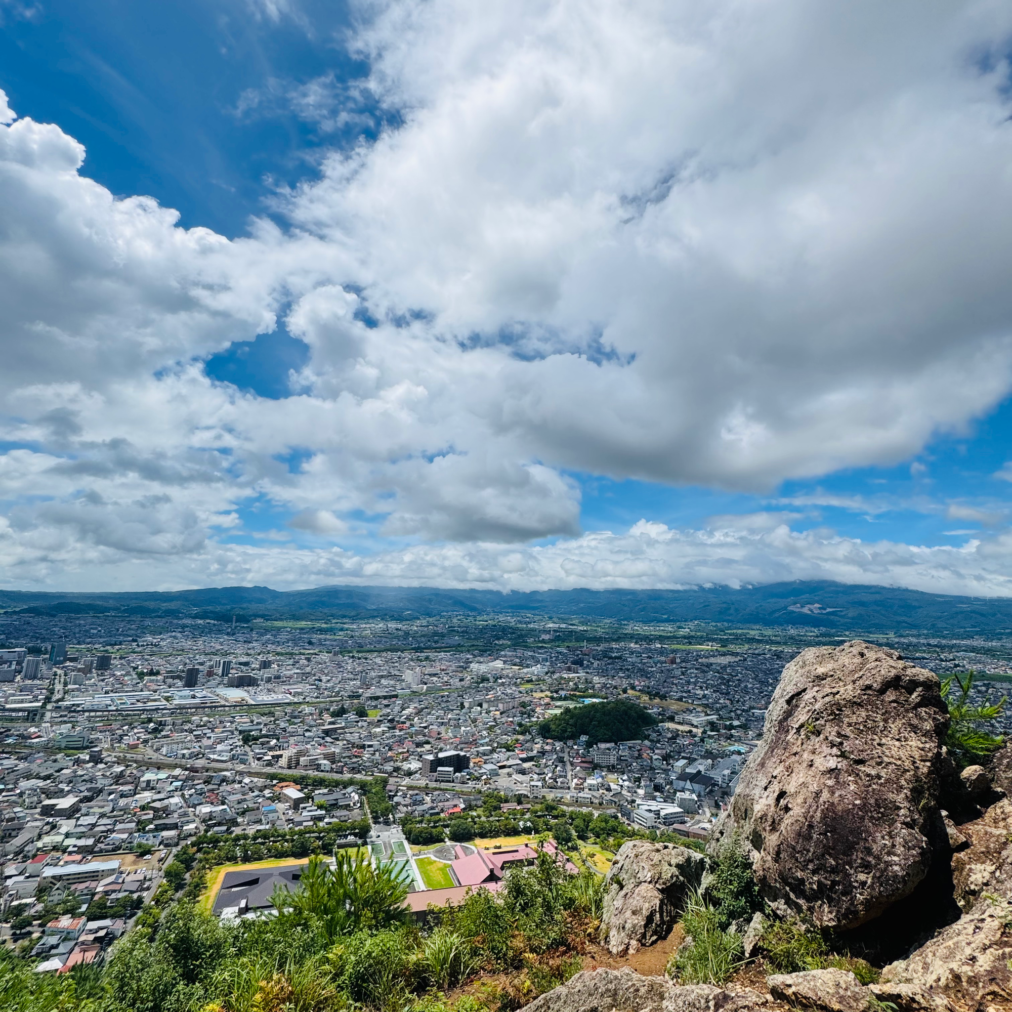 信夫山 烏ヶ崎展望デッキ🏔