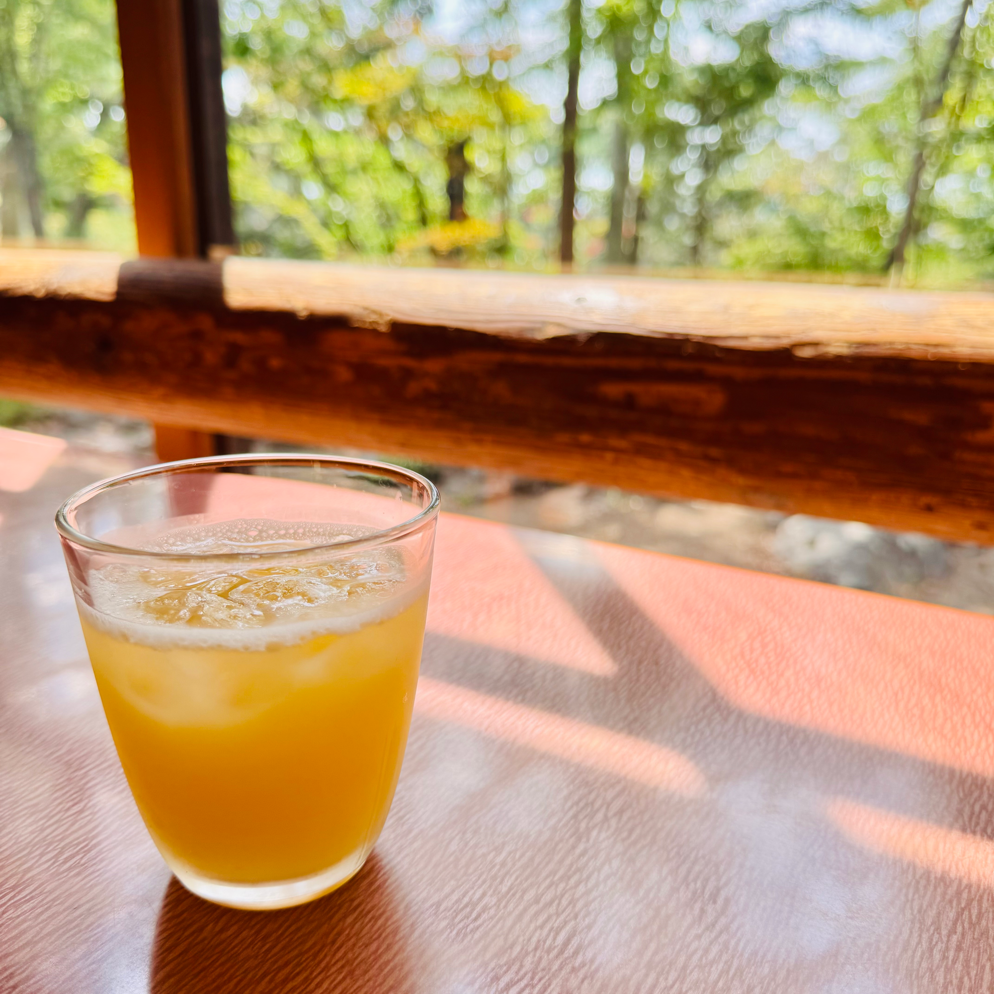 青森のリンゴジュース🍹