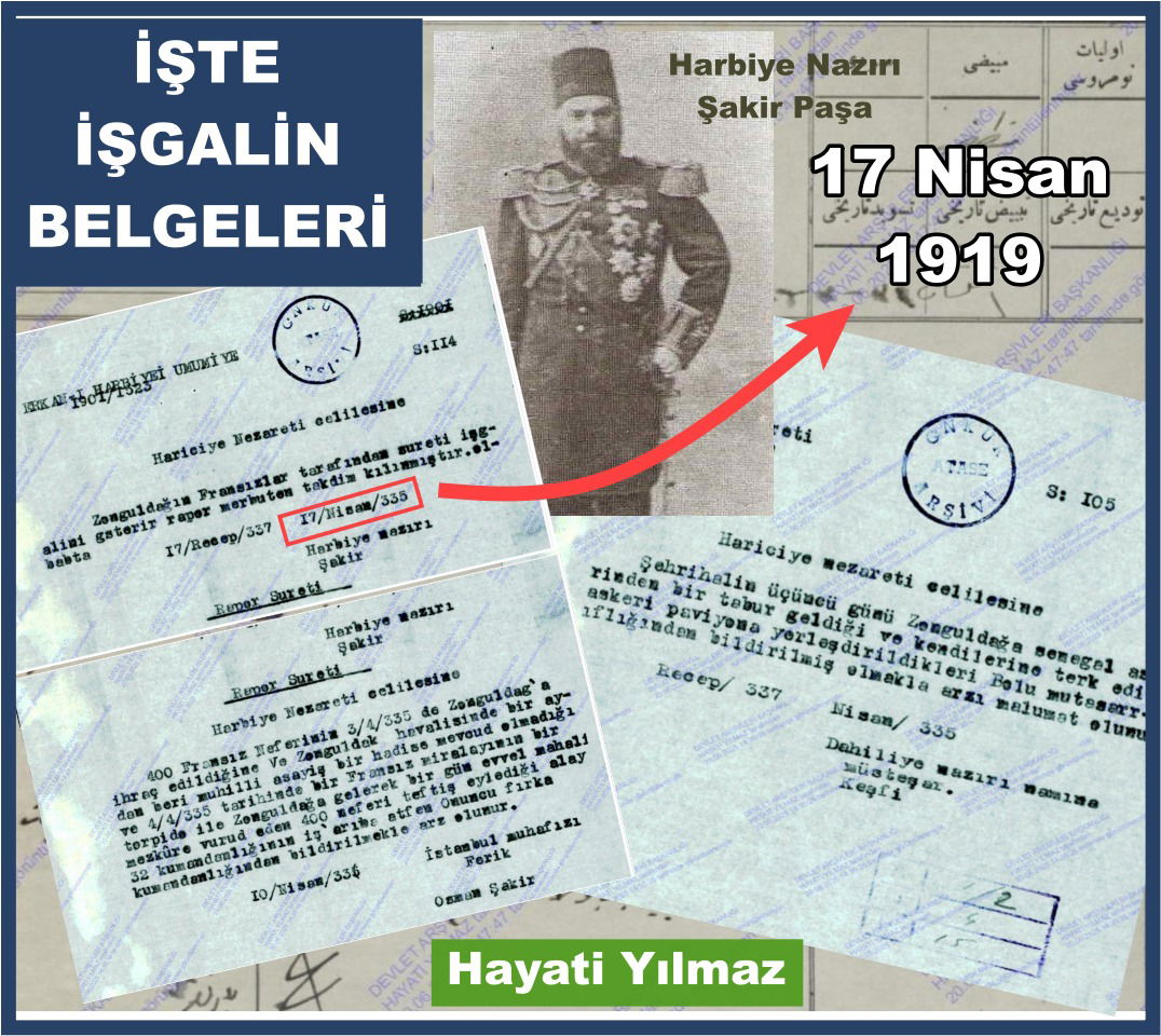 İŞTE ZONGULDAK İŞGALİNİN BELGELERİ