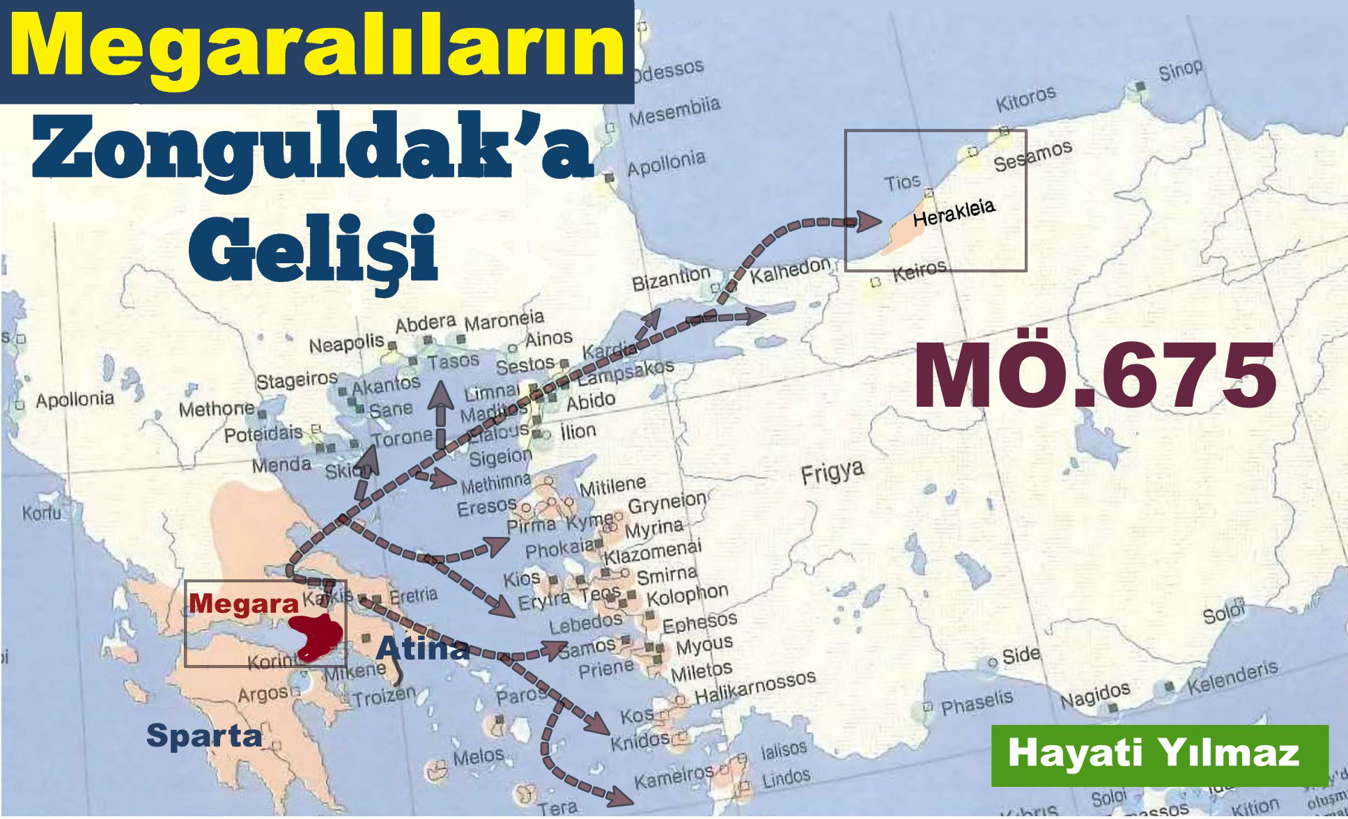 Megaralıların Zonguldak’a Gelişi