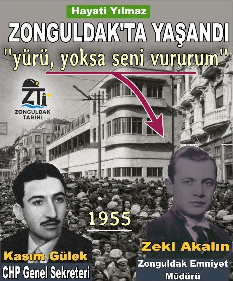 ZONGULDAK’TA YAŞANDI            ‘’yürü, yoksa seni vururum ’’