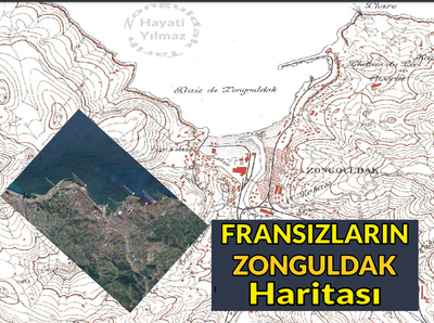 FRANSIZLARIN ZONGULDAK HARİTASI