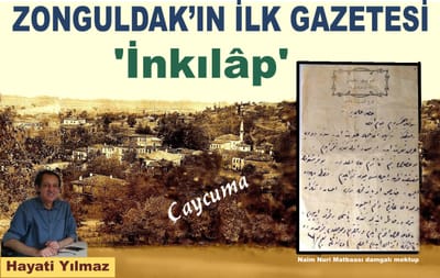 ZONGULDAK’IN İLK GAZETESİ ÇAYCUMA’DA BASILDI.