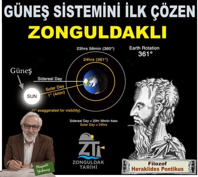 GÜNEŞ SİSTEMİNİ İLK ÇÖZEN ZONGULDAKLI