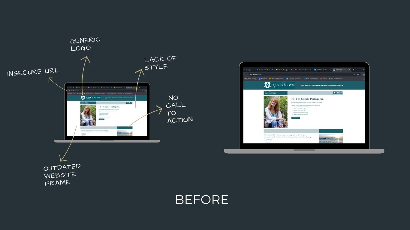 BEFORE: Revive Complete Brand and Digital Transformation