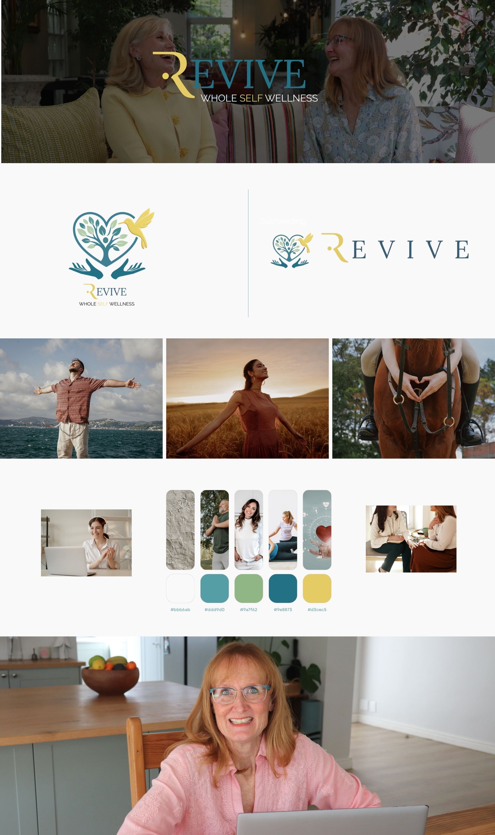 Revive Wholeself Wellness Rebrand