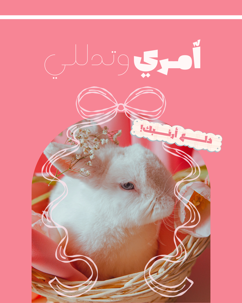 تصميم بوستات أرانب🤍