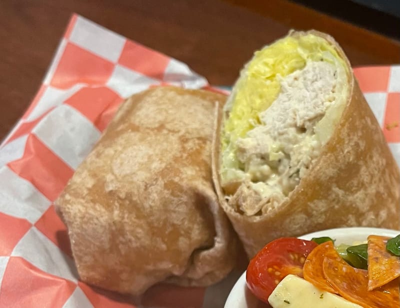 CAESAR CHICKEN WRAP (ALL MONTH)