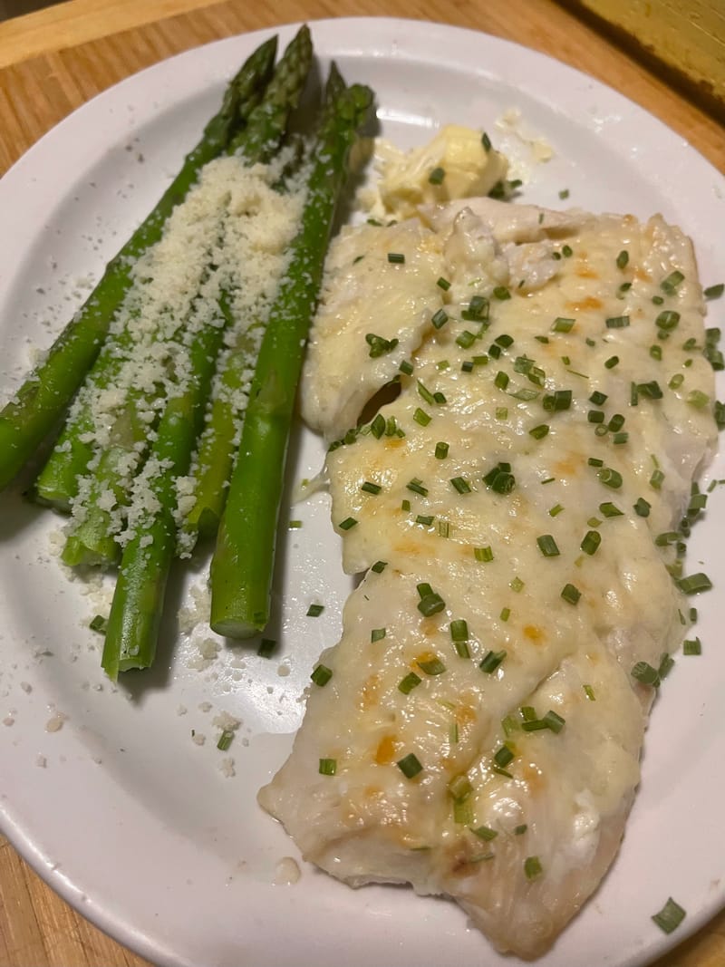 PARMESAN HADDOCK (THIS FRIDAY IS THE LAST)