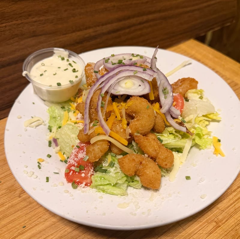 POPCORN SHRIMP SALAD (EVERYDAY)