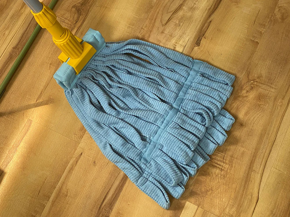 MICROFIBER TUBE MOP, SOFT SCRUBBING