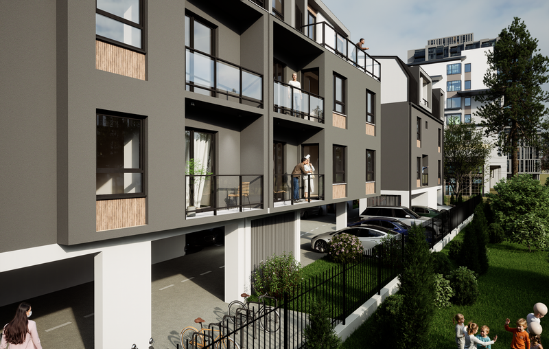 Apartment Building Complex Mis Stoun