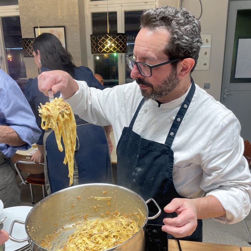 Pasta e Basta! - Workshop mit Bruno Ciccaglione aus Rom