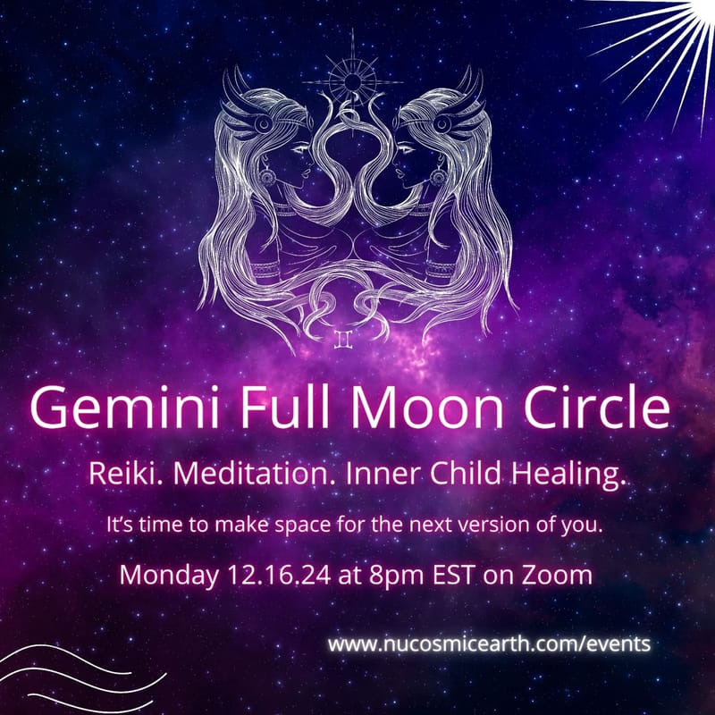Full Moon Gemini - Last Full Moon of 2024