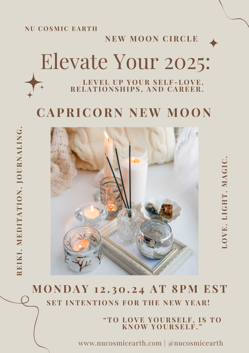 Elevate Your 2025 - Capricorn New Moon - Last New Moon of 2024