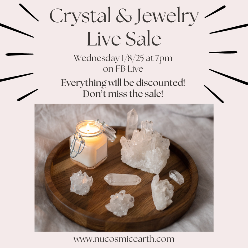 Crystal & Jewelry Live Sale