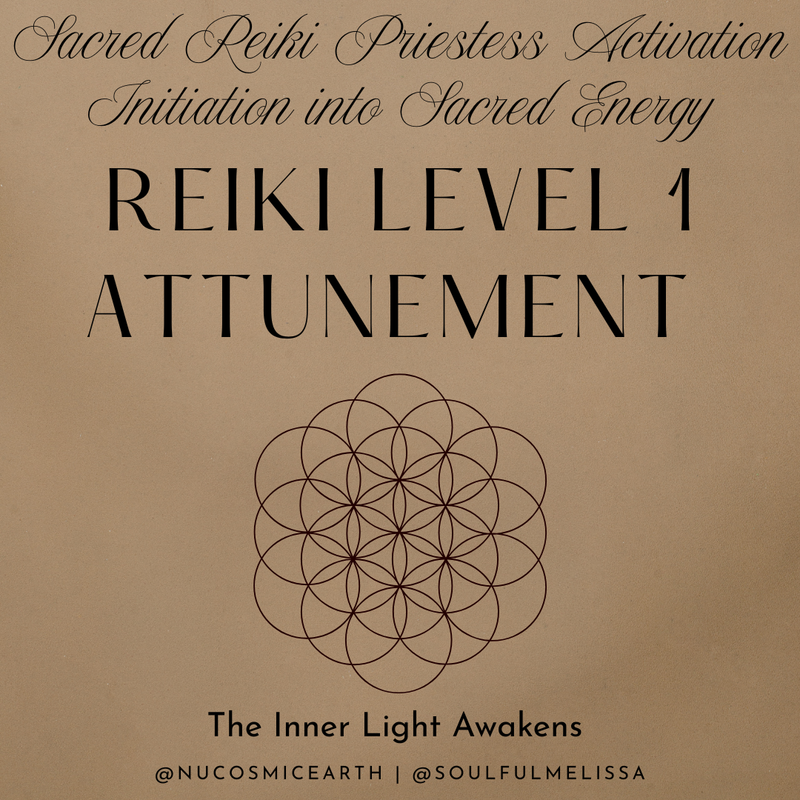 New Sacred Reiki Priestess Activation.  The Inner Light Awakens.