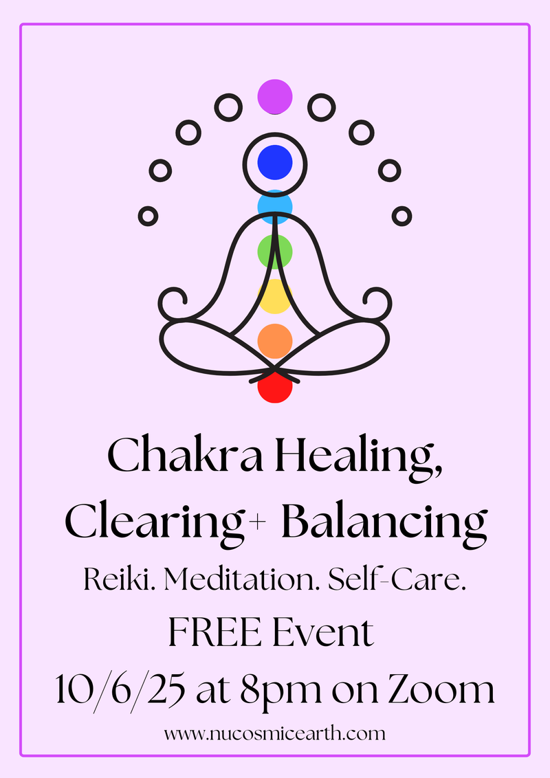 Chakra Healing, Clearing + Balancing - Full Moon Circle