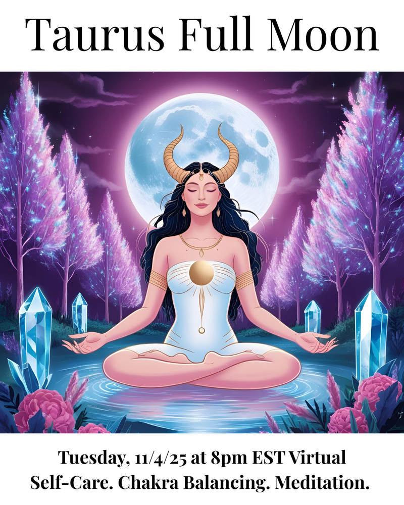 Taurus New Moon - Virtual