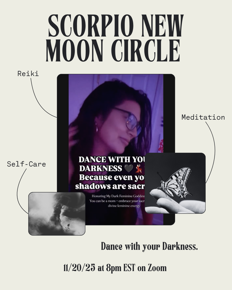 Scorpio New Moon - Virtual