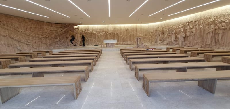 Završena kapela Hrvatskih svetaca - veličanstveno djelo našeg Ilije Skočibušića