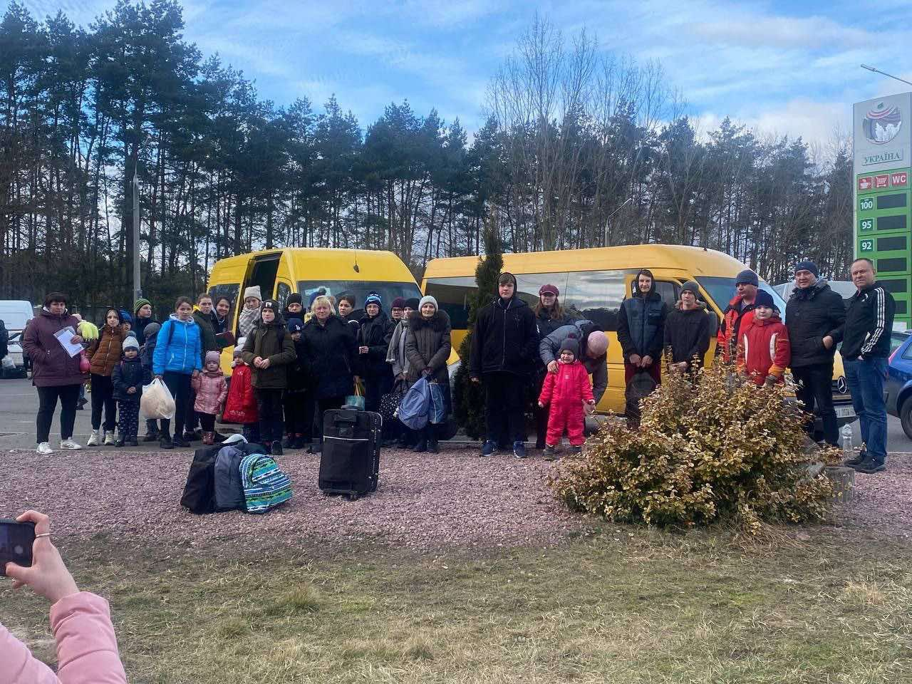 Moving people to safe locations