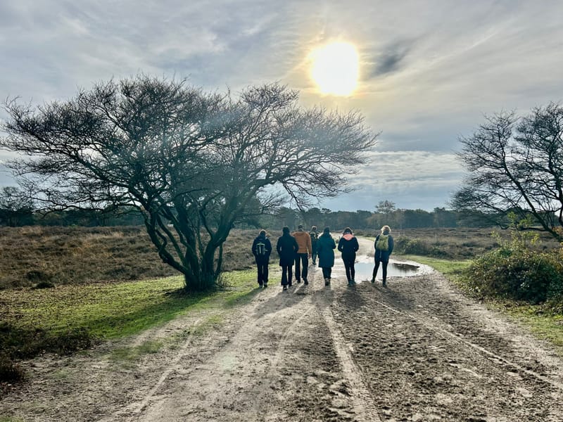 Workshop 'Buiten werken' voor teams