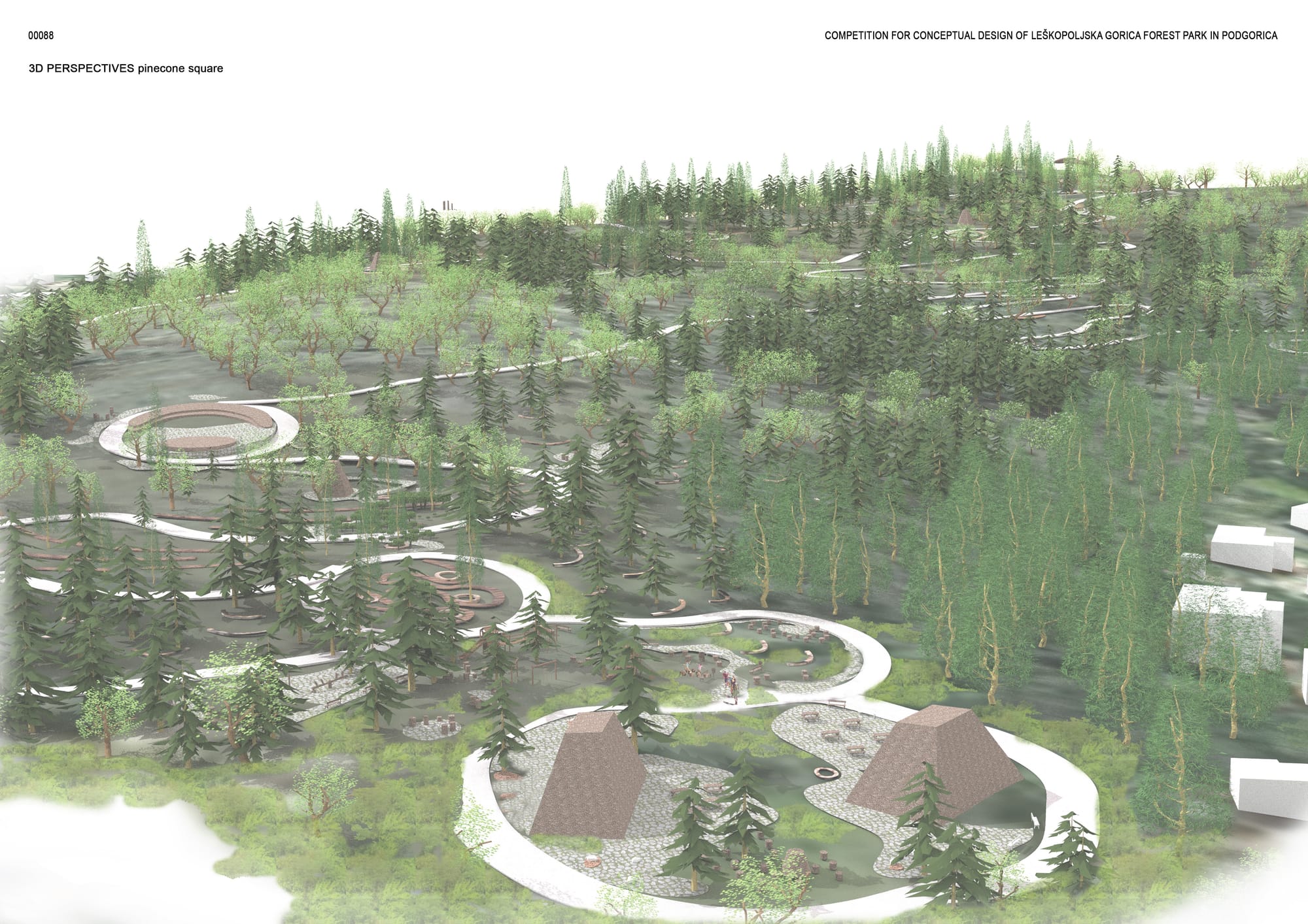 BIOCLIMATIC PINECONE HILLPARK ENVIRONMENTALY RESPONASBLE VISION FOR THE FUTURE