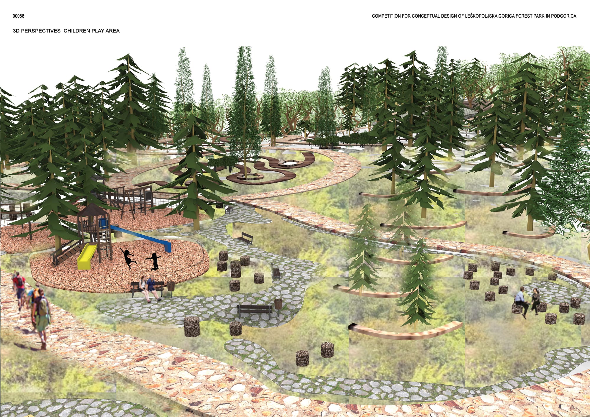 BIOCLIMATIC PINECONE HILLPARK ENVIRONMENTALY RESPONASBLE VISION FOR THE FUTURE