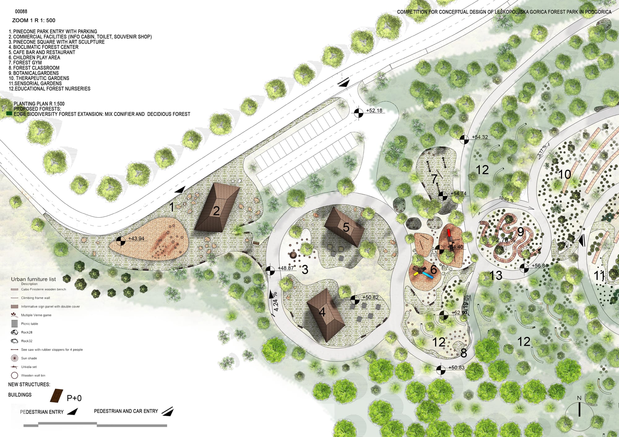 BIOCLIMATIC PINECONE HILLPARK ENVIRONMENTALY RESPONASBLE VISION FOR THE FUTURE