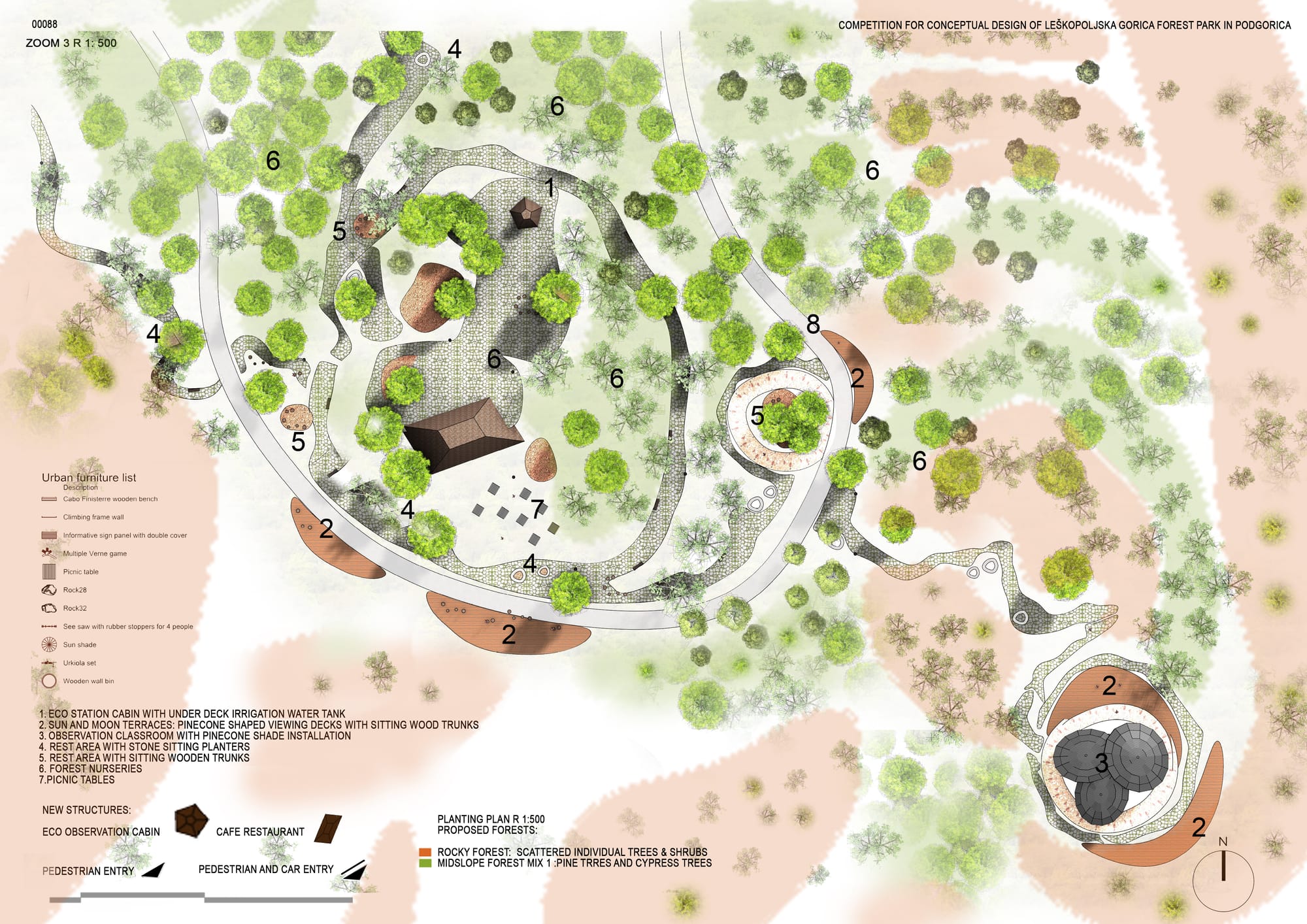BIOCLIMATIC PINECONE HILLPARK ENVIRONMENTALY RESPONASBLE VISION FOR THE FUTURE