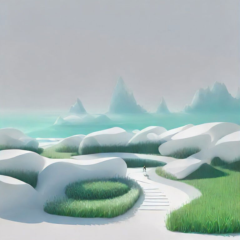 AI LANDSCAPE COMPOSITION No.1