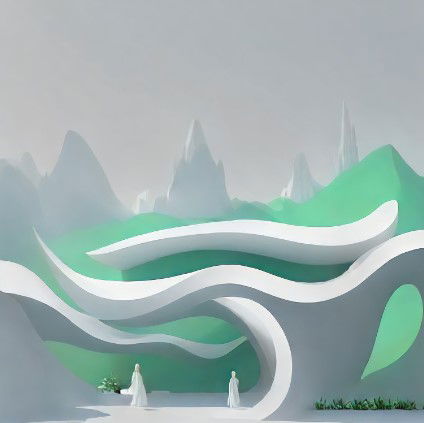 AI LANDSCAPE COMPOSITION No.2