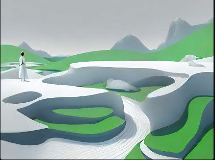 AI LANDSCAPE COMPOSITION No.2