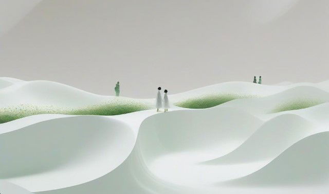 AI LANDSCAPE COMPOSITION No.2