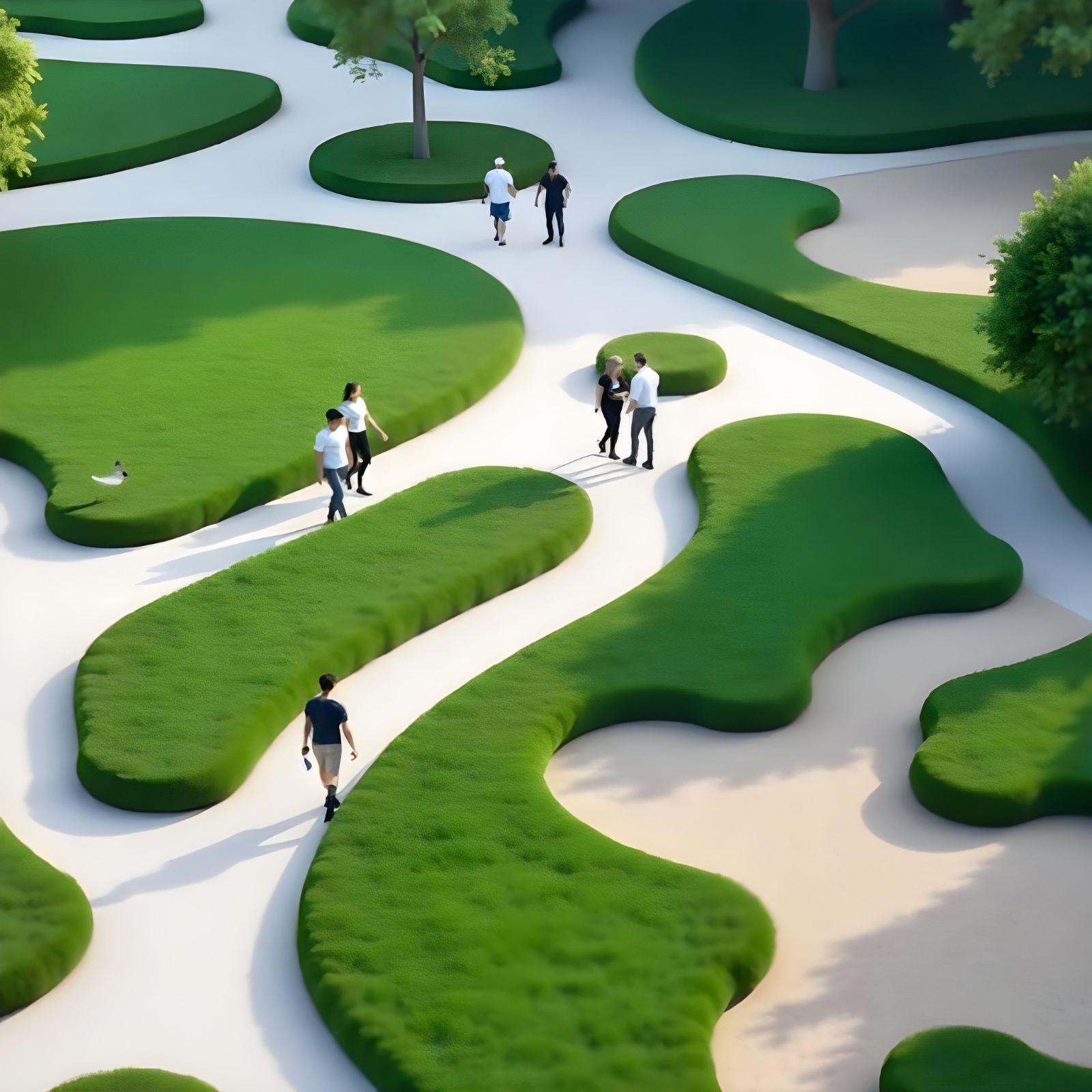 AI LANDSCAPE COMPOSITIONS No2