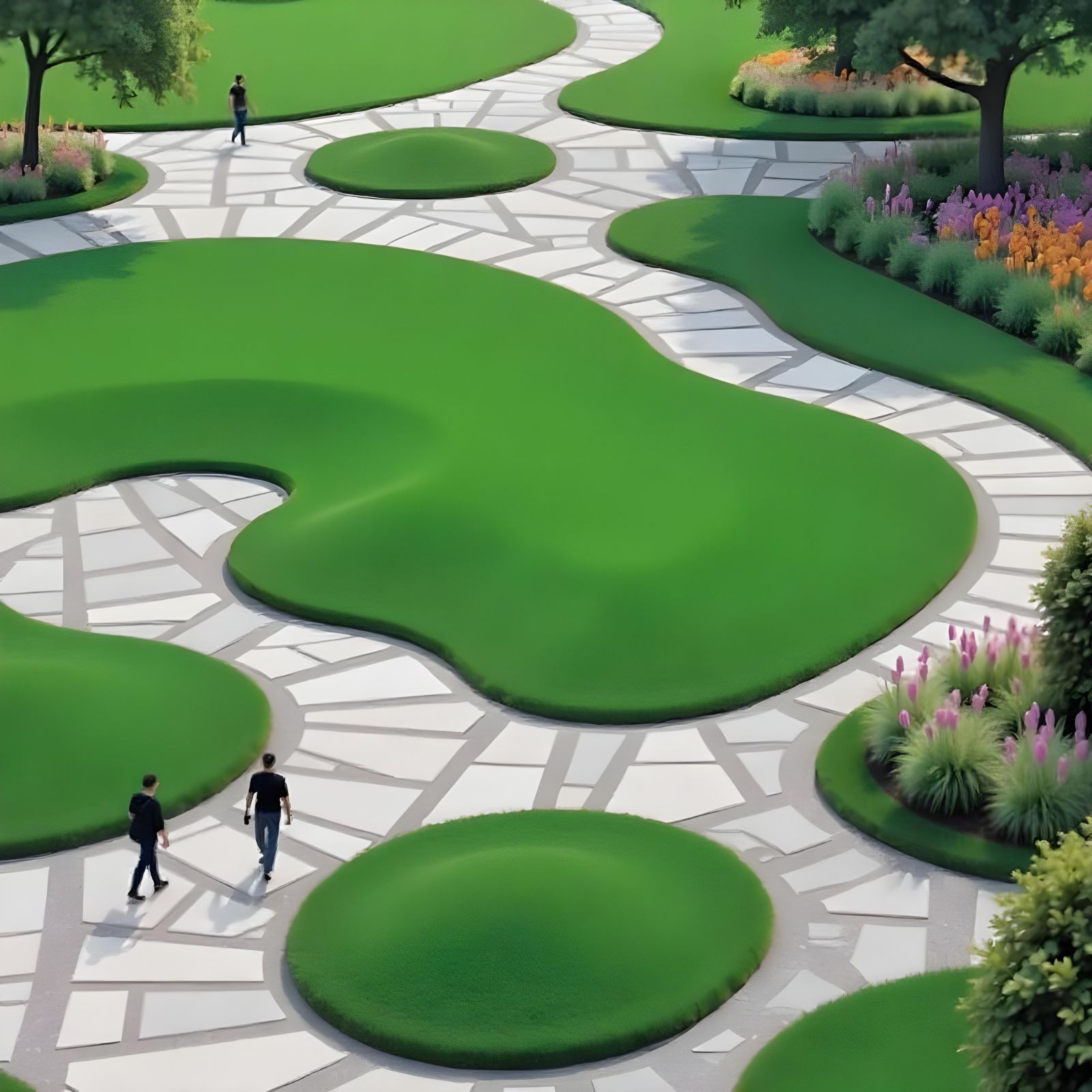 AI LANDSCAPE COMPOSITIONS No2