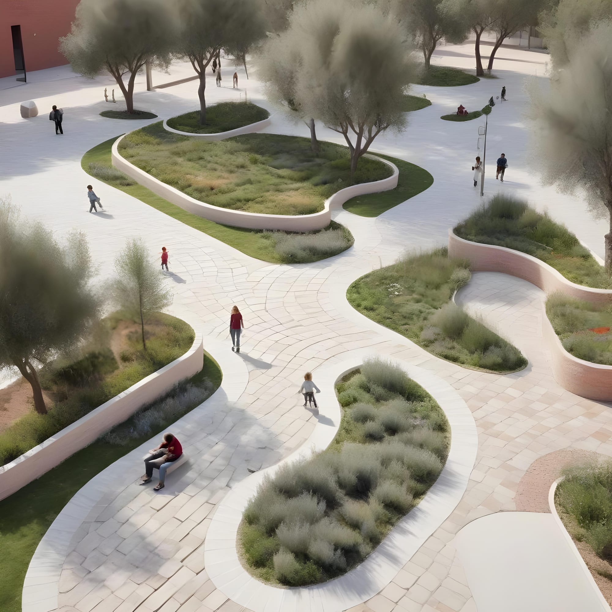 AI LANDSCAPE COMPOSITIONS No 5