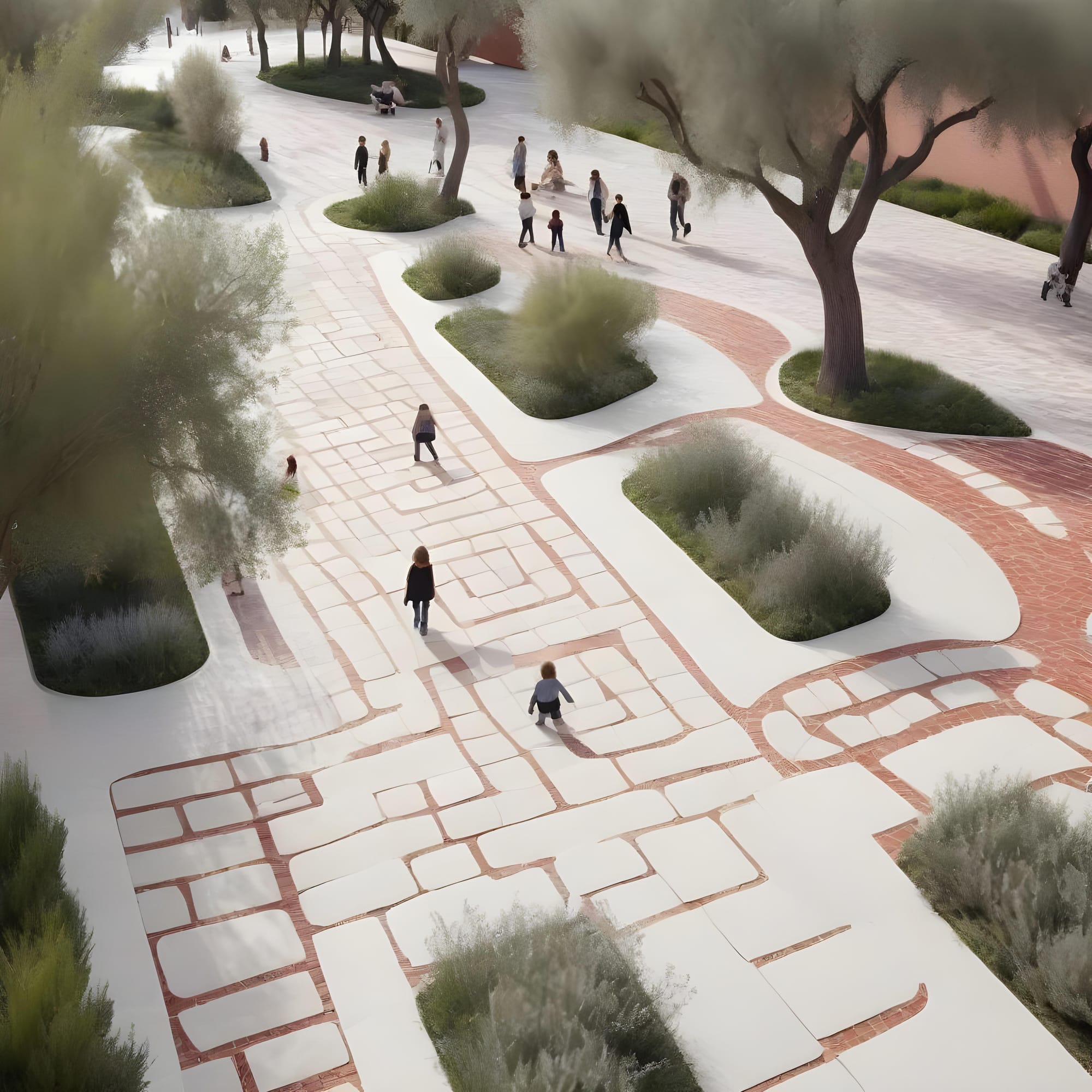 AI LANDSCAPE COMPOSITIONS No 5