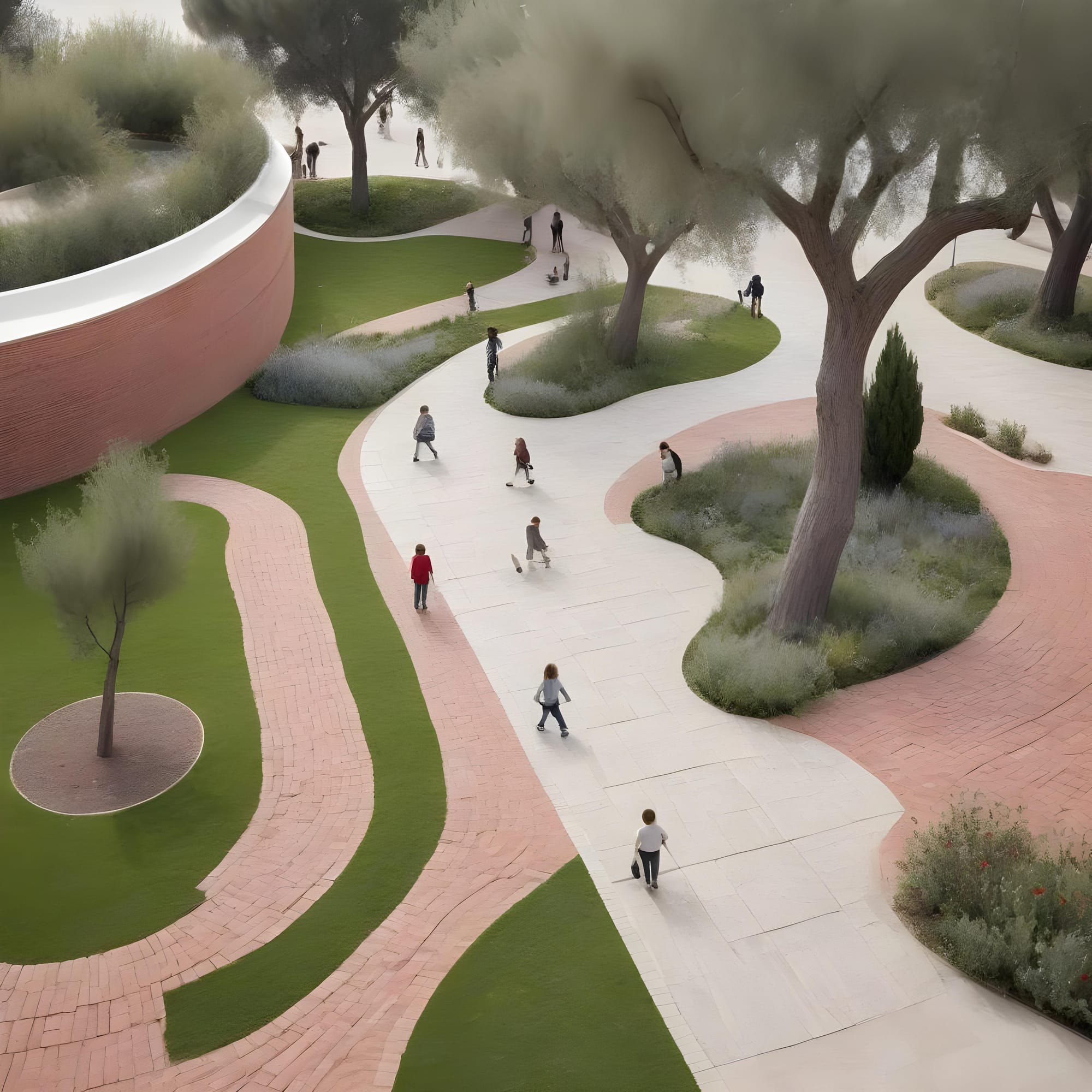 AI LANDSCAPE COMPOSITIONS No 5